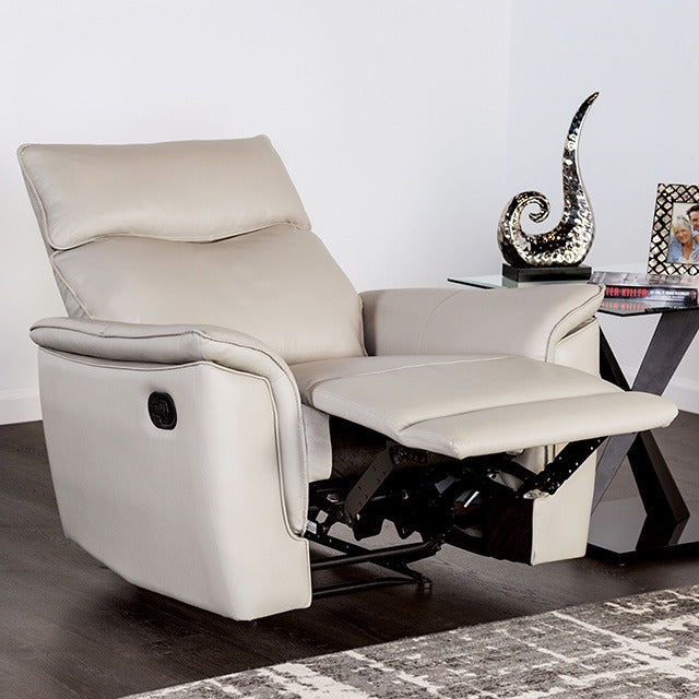 Bienne Recliner Chair, Taupe