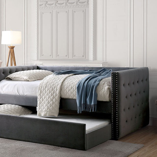 Susanna Daybed W/ Trundle, Gray
