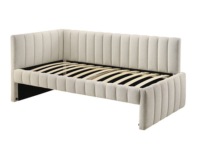 Nardi Twin Daybed W/ Trundle &amp; Mattress, White