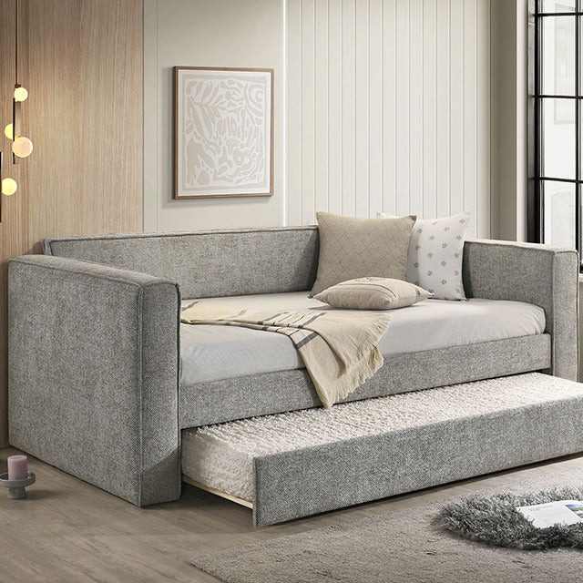 Walsall Twin Daybed W/ Trundle, Slate Gray - view 3