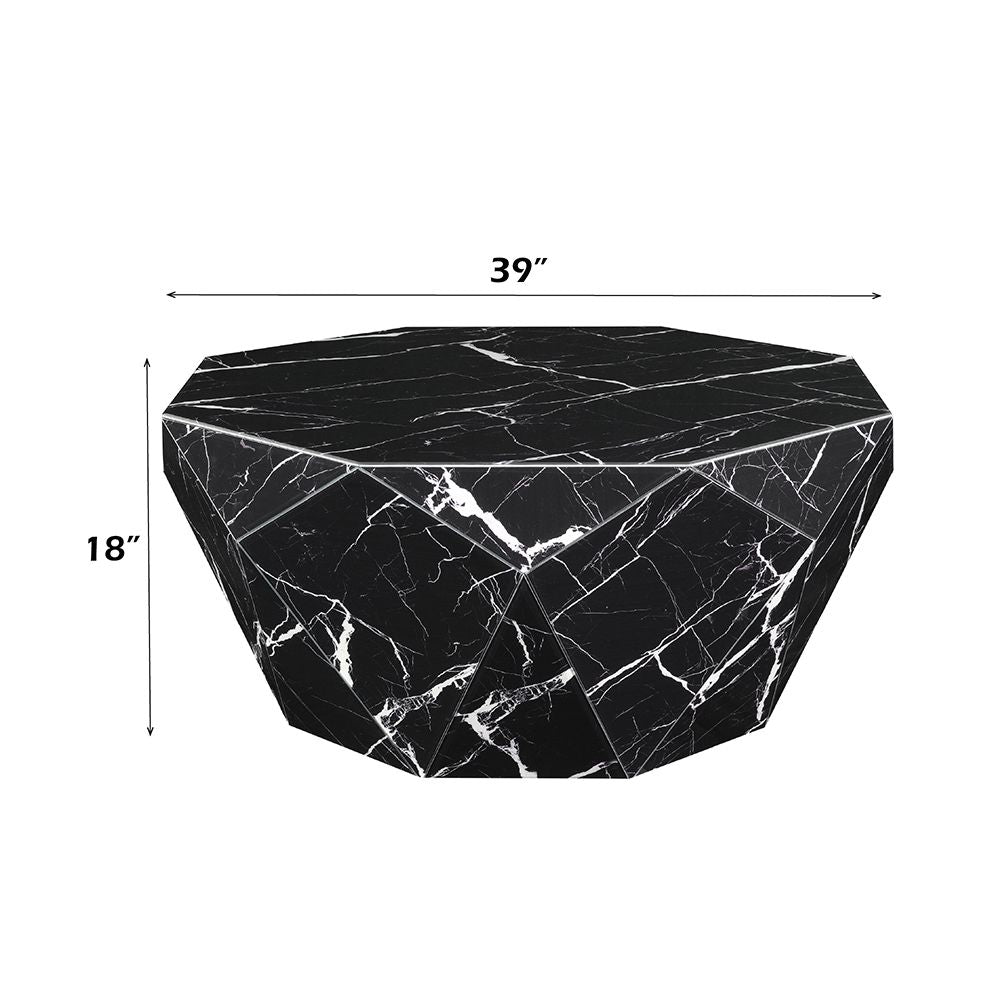 Dara Coffee Table – dimensions diagram