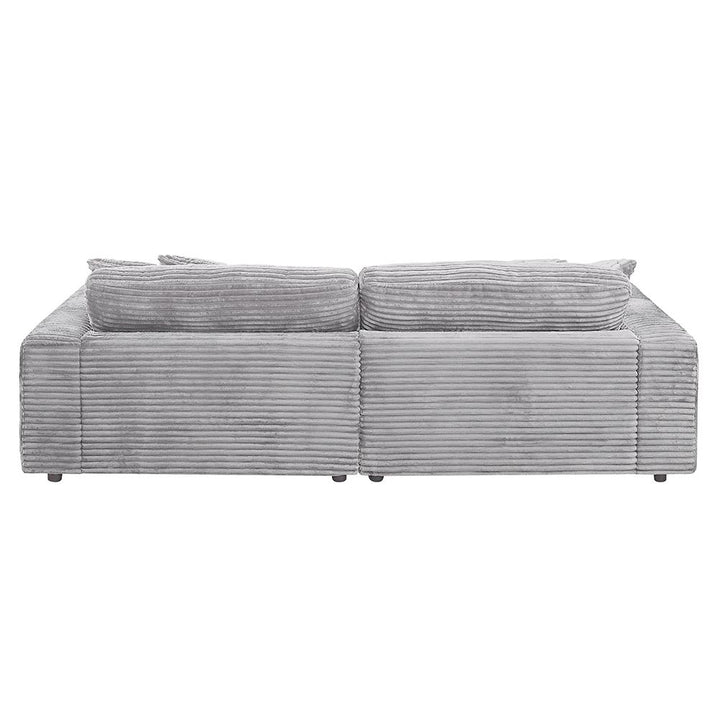 Hilde Sectional Sofa with 4 Pillows
