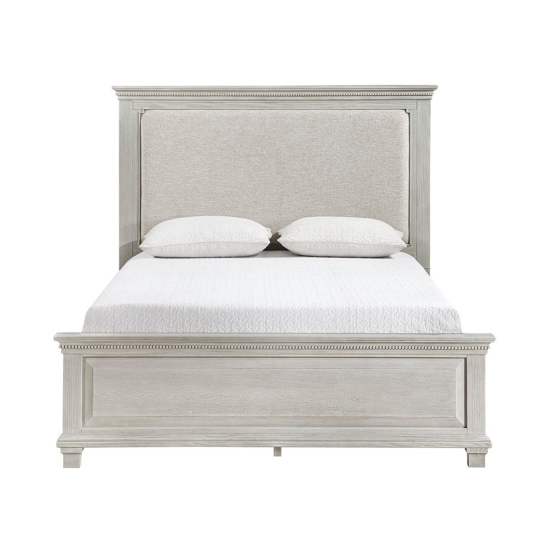 Silver Sands 5/0 Q Panel Footboard & Slats-Gray