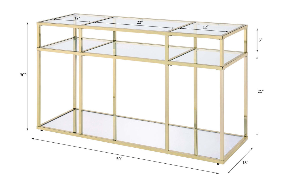 Uchenna Sofa Table – line drawing