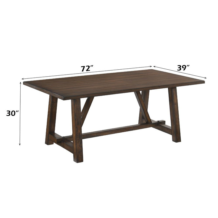 Kaelyn Dining Table – dimensions diagram