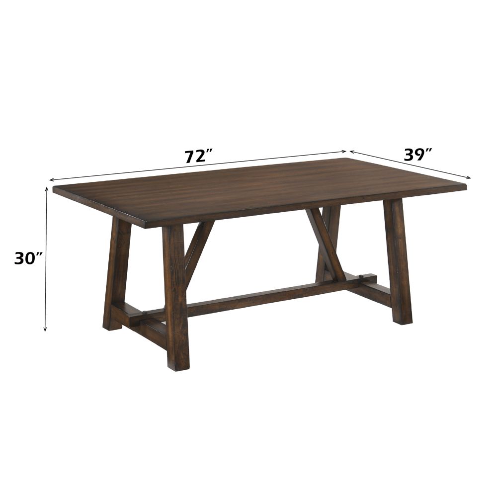 Kaelyn Dining Table – dimensions diagram