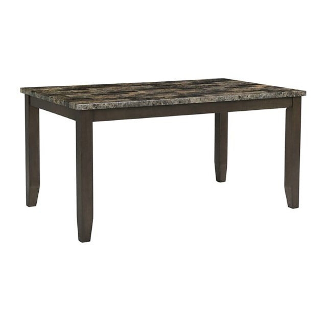 Adia 7 Pc. Dinning Table Set, Brown - view 2