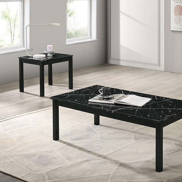 Findlay 3 Pc. Table Set, Black - view 2