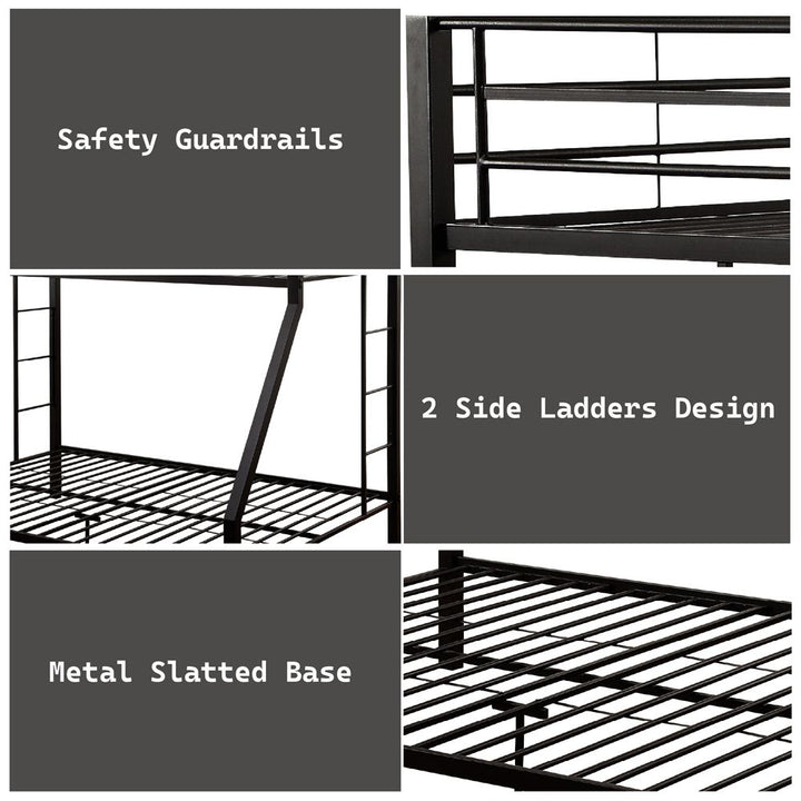Limbra Twin XL/Queen Bunk Bed – features callout