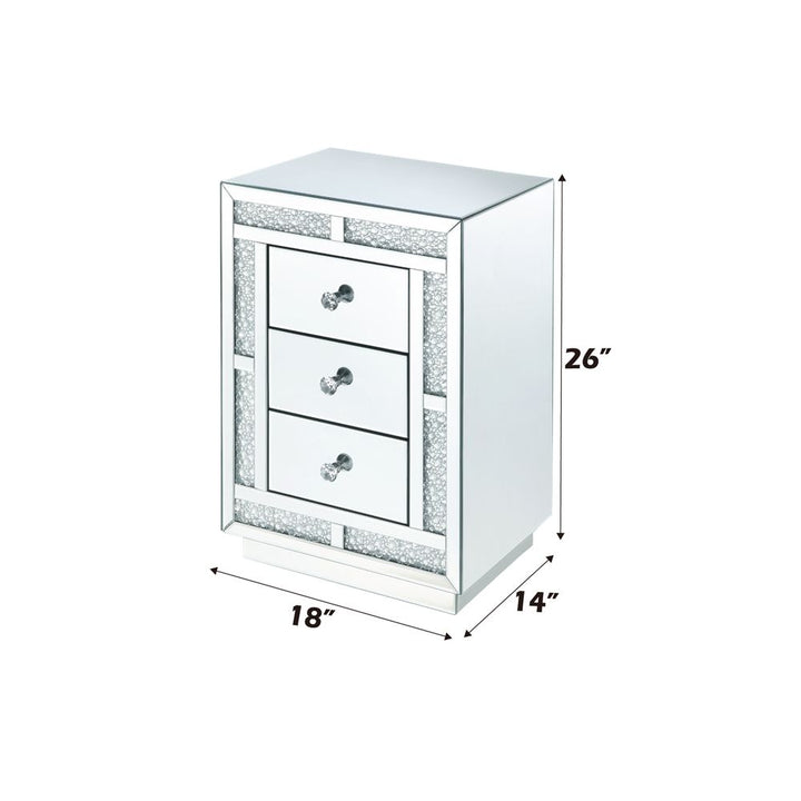Mallika Accent Table – dimensions diagram