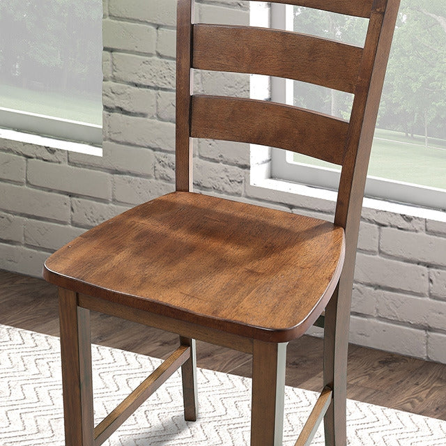 Lubbock 5 Pc. Counter Ht. Table Set, Walnut - view 6