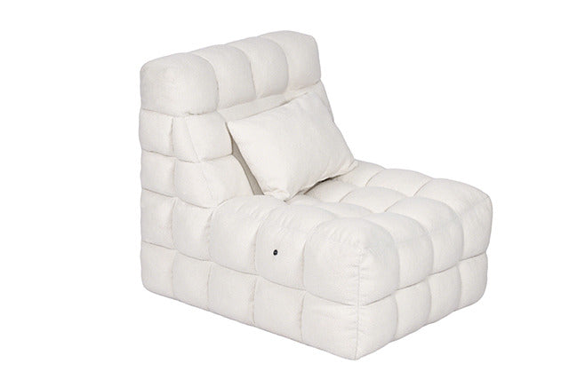 Kamili Massage Chair, White - view 2