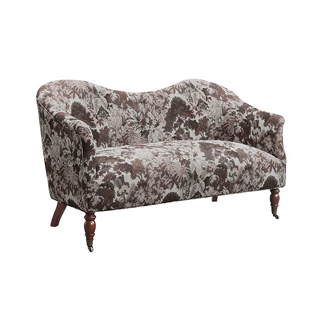 Seaton Settee, Mocha Brown