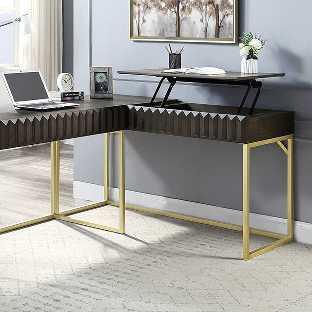 Freiburg Corner Desk, Walnut