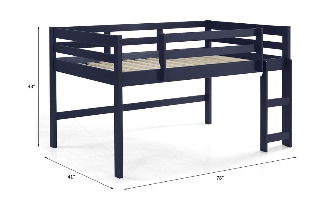 Lara Twin Loft Bed – line drawing