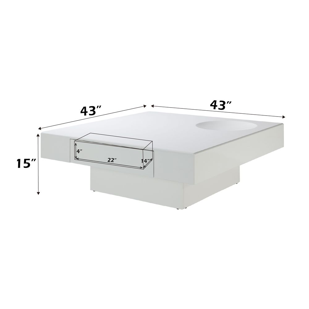 Khaim Coffee Table – dimensions diagram