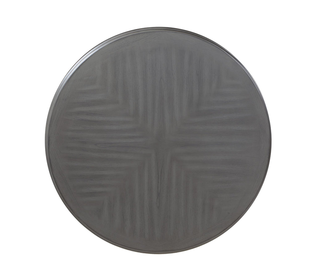 Amy 5 Pc 47" Round Dining Set-Gray