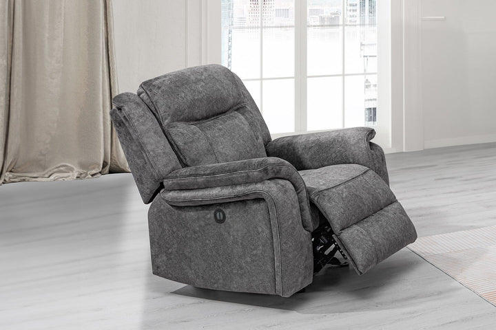 Park City Glider Recliner W/pwr Fr-Slate