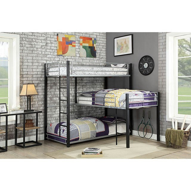 Aubrey Twin Triple Decker Bed - view 2