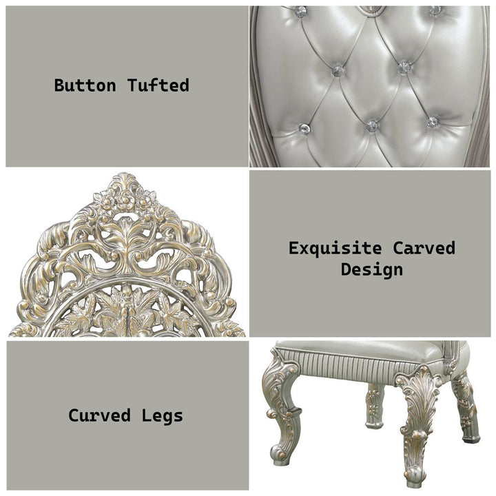 Sandoval Arm Chair (Set-2) – features callout