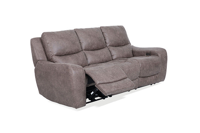 Demetrius Power Sofa, Brown