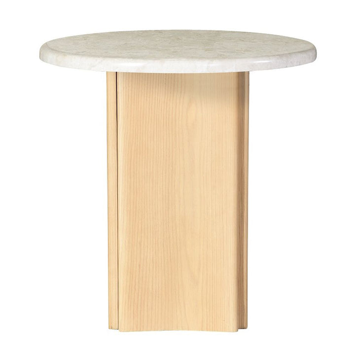Qwin End Table W/Marble Top – view 3