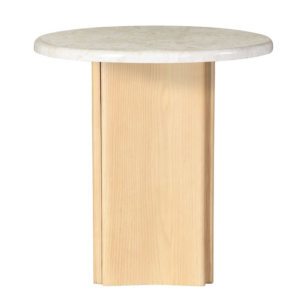 Qwin End Table W/Marble Top – view 3