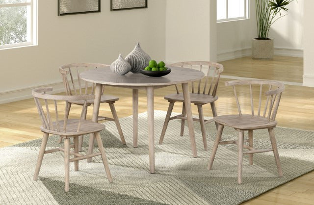 Yate 5 Pc Dining Table Set, Natural Oak - view 6