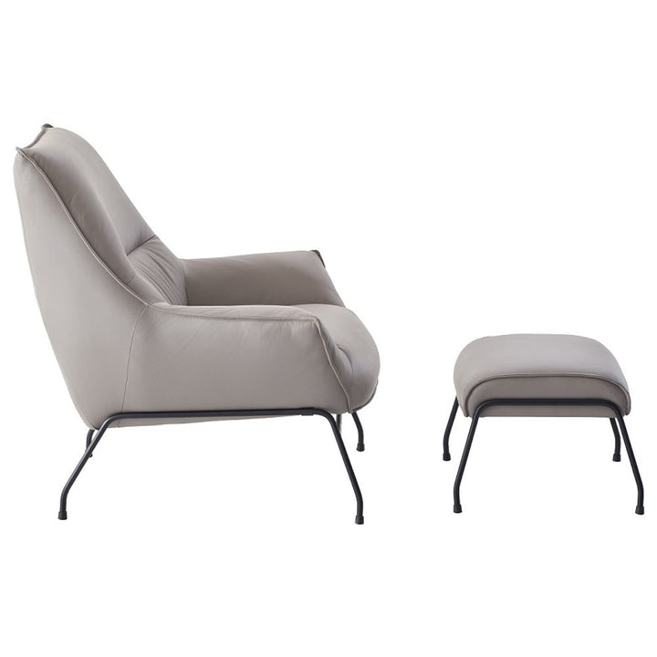 Jabel Accent Chair &amp; Ottoman – view 4