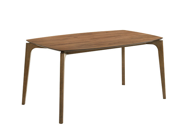 Ebikon 5 Pc Dining Table Set, Walnut