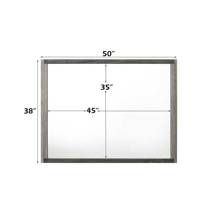 Jehoram Mirror – dimensions diagram