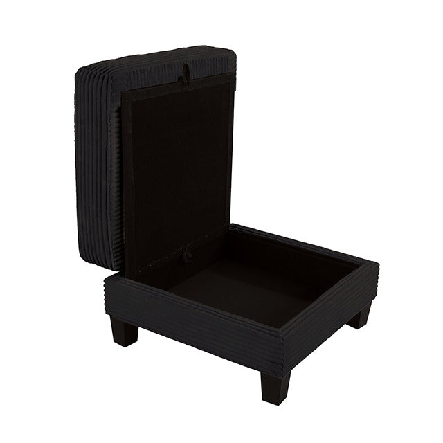 Moretaine Storage Ottomen, Black - view 2
