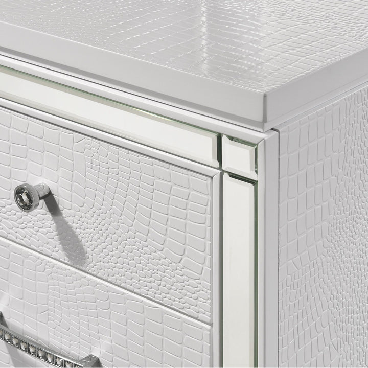 Valentino Dressing Table-White