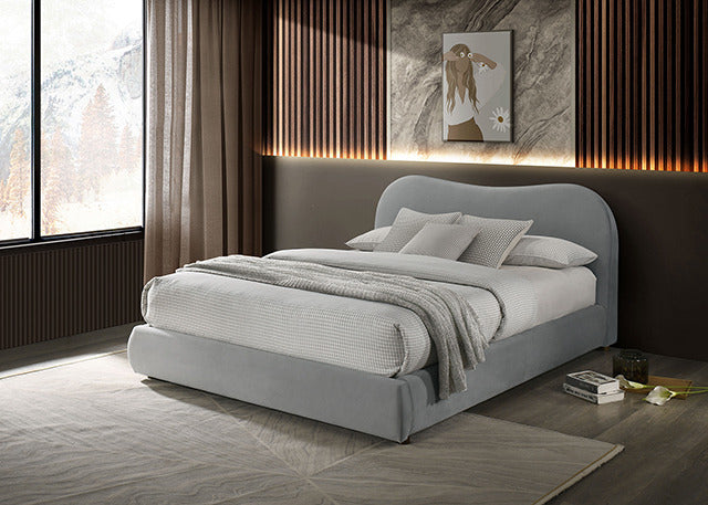 Grimsby Bed, Light Gray - view 4