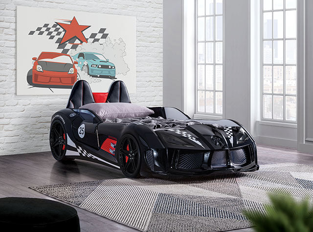 Trackster Bed, Black - view 4