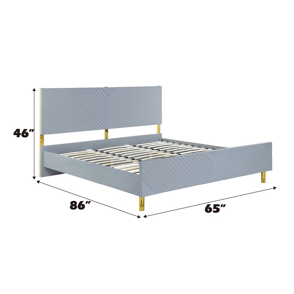 Gaines Queen Bed – dimensions diagram