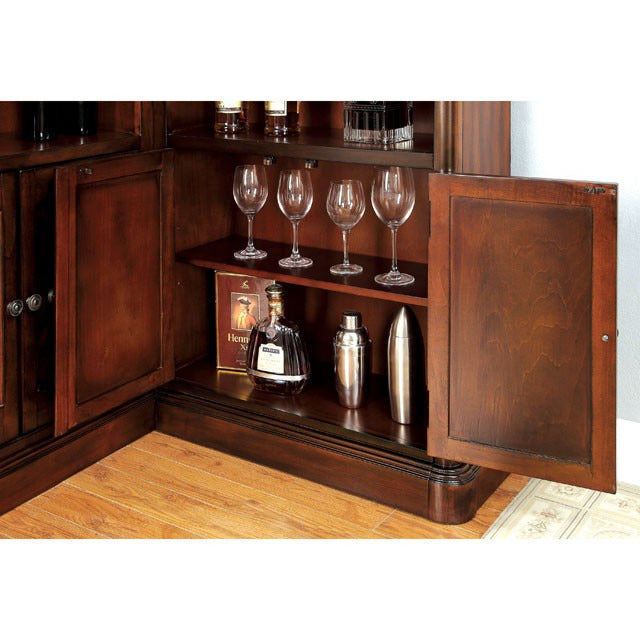 Voltaire Corner Curio, Dark Cherry - view 3