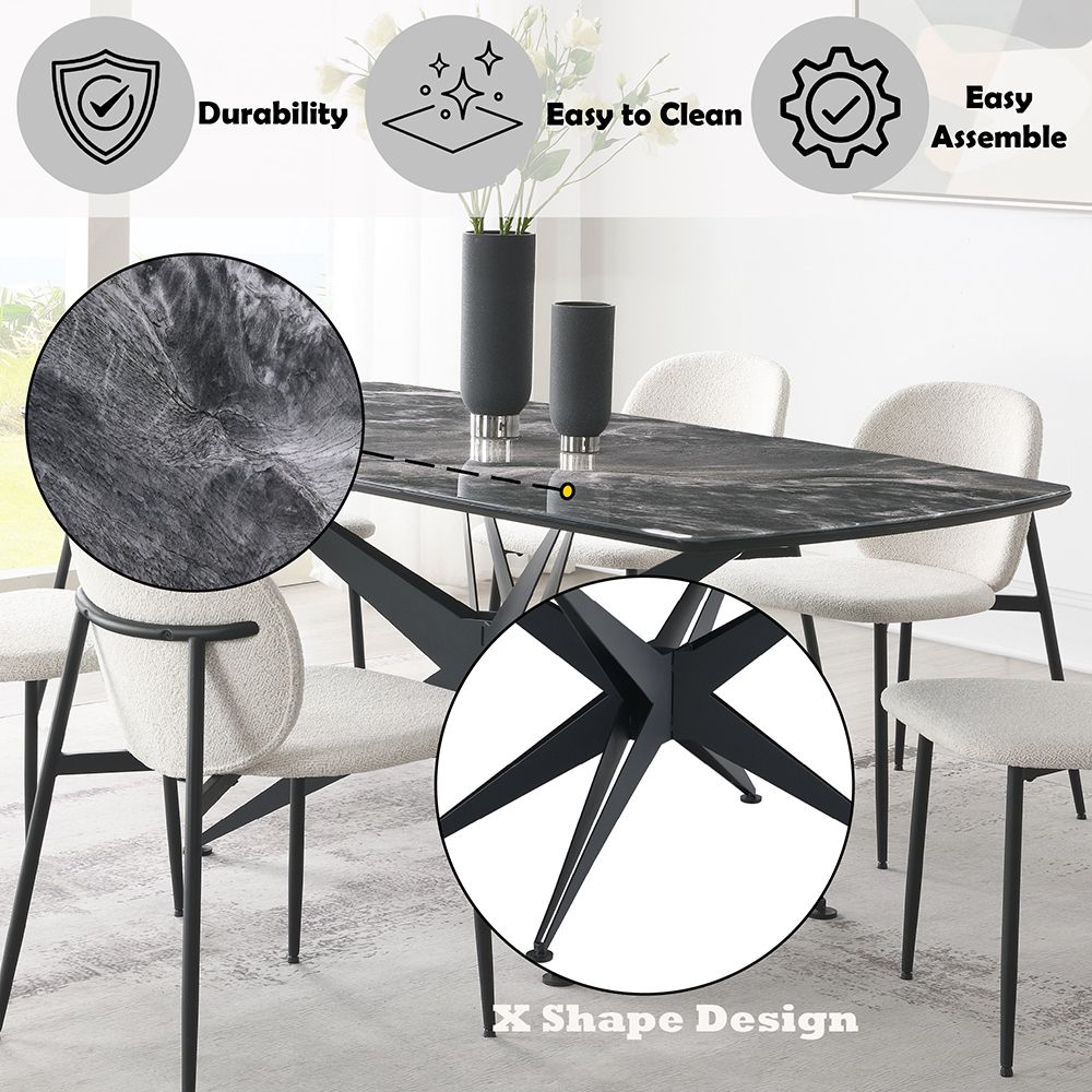 Klaus Dining Table – features callout