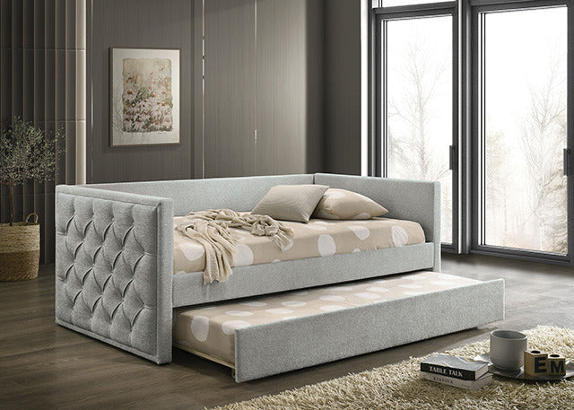 Renzi Twin Daybed W/ Trundle, Gray - view 2