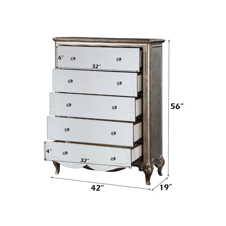 Esteban Chest – dimensions diagram