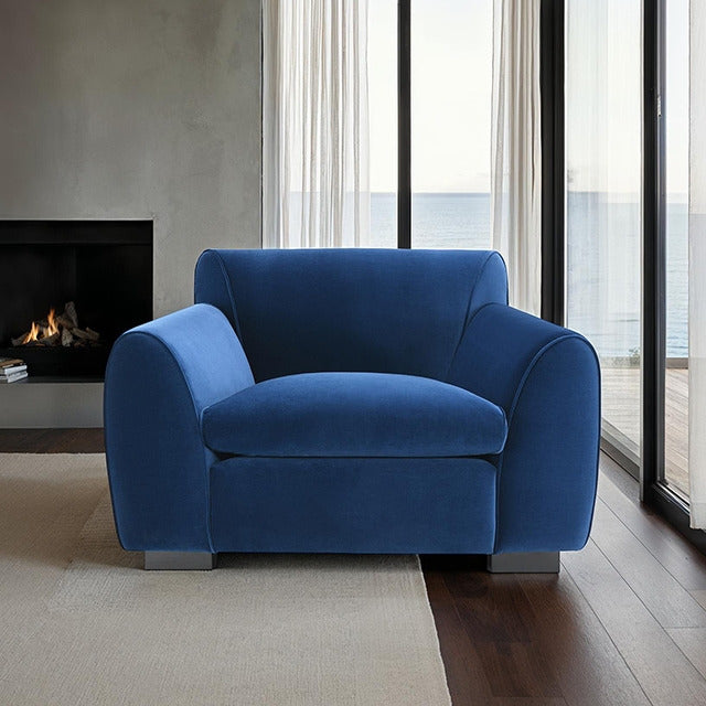Severo Chair, Royal Blue - view 2