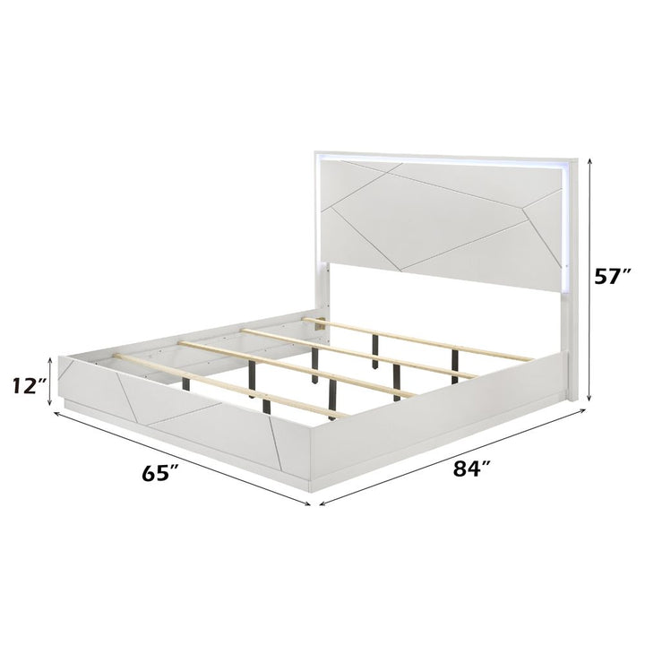 Esther Queen Bed with LED