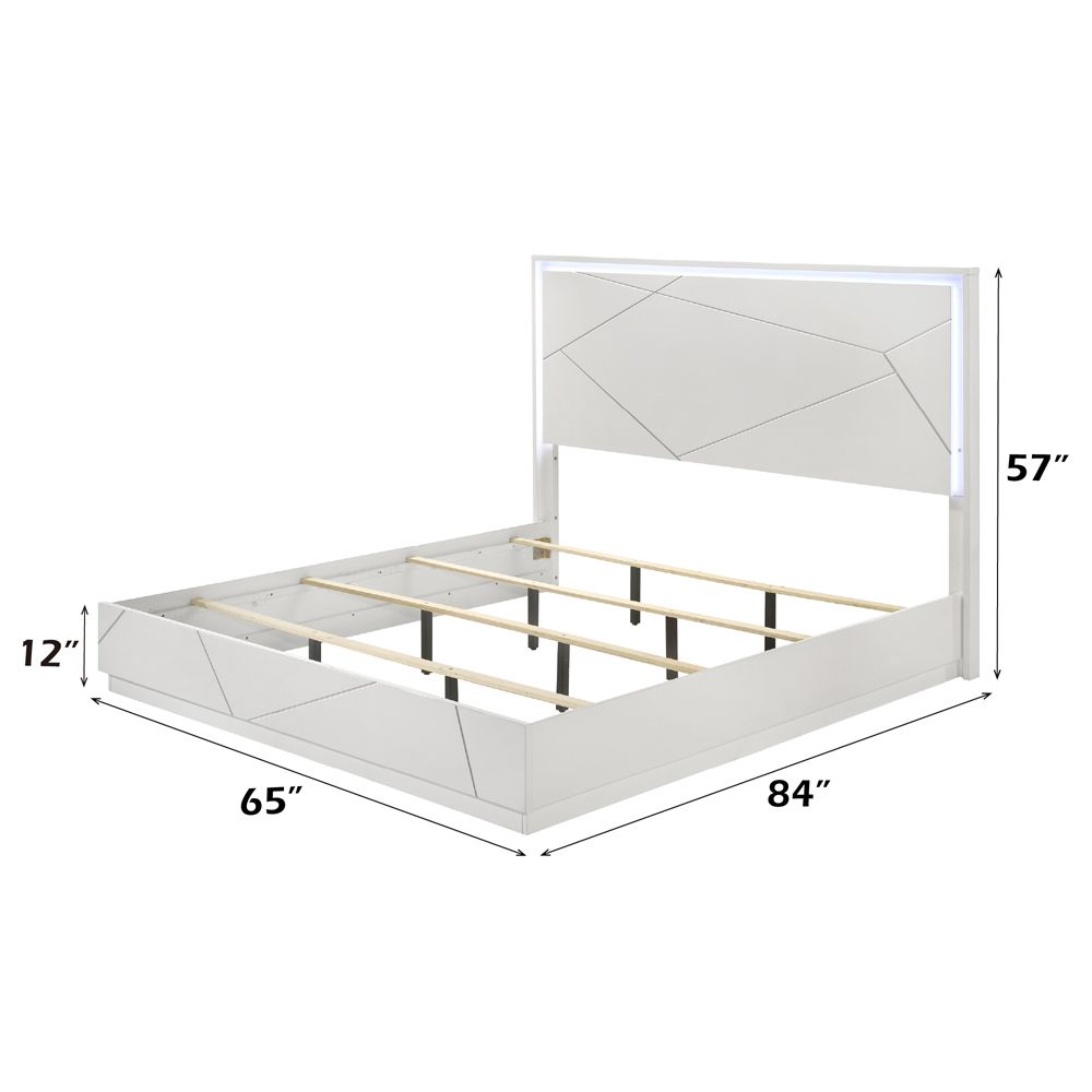 Esther Queen Bed with LED