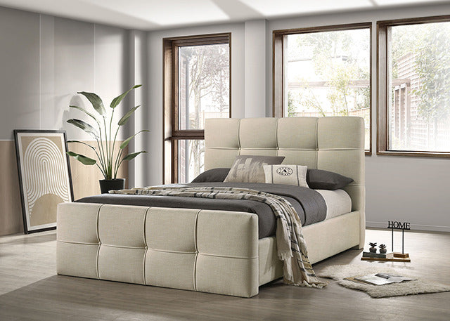 Merced Bed, Ivory - view 2