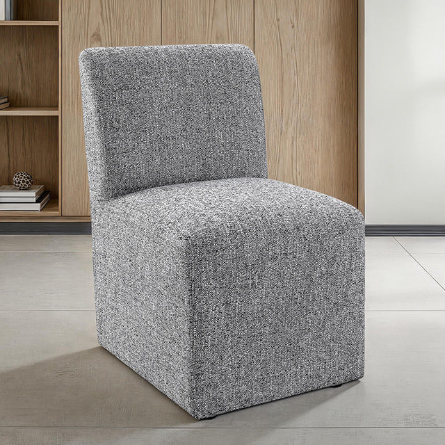 Tona Dining Side Chair, Pewter Gray - view 4
