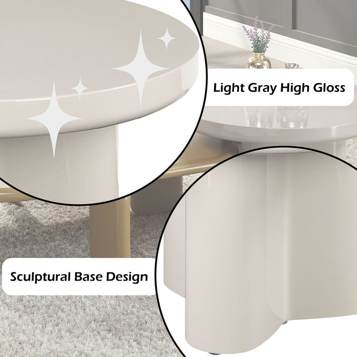 Joane End Table – features callout