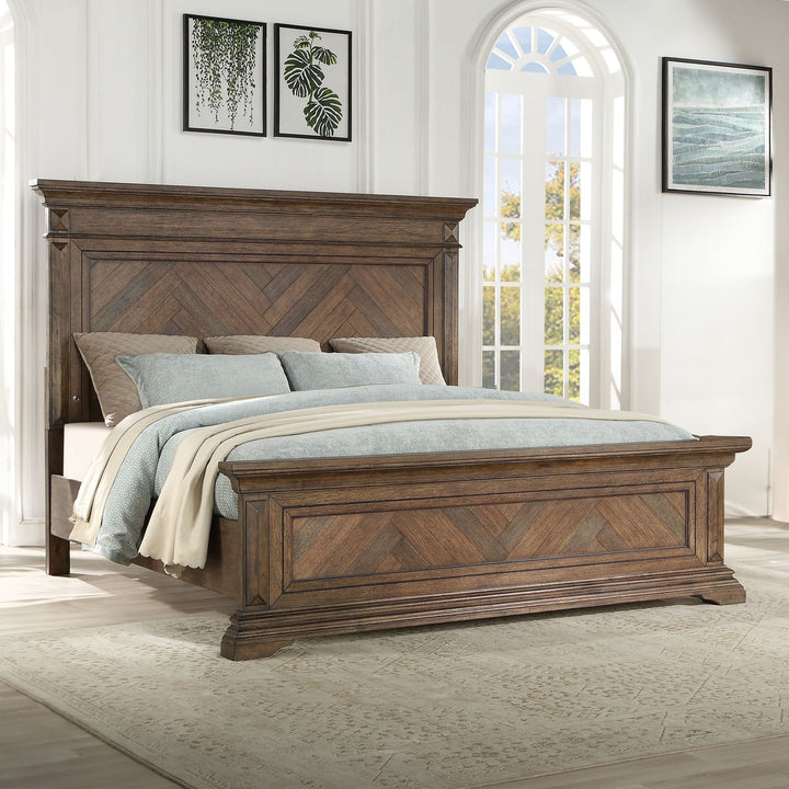 Mar Vista 5/0 Q Headboard-Walnut