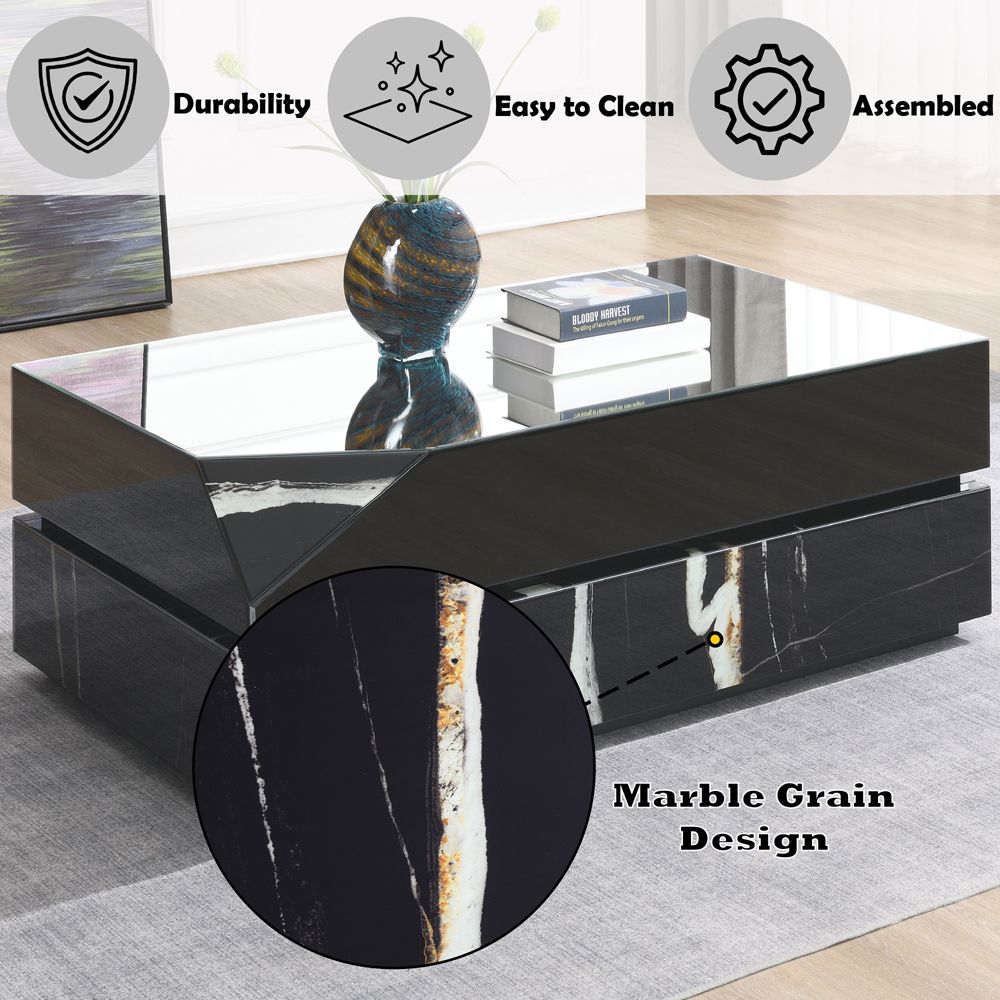 Drisana Coffee Table – features callout