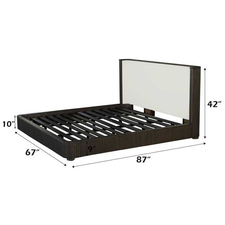 Clayten Queen Bed – dimensions diagram