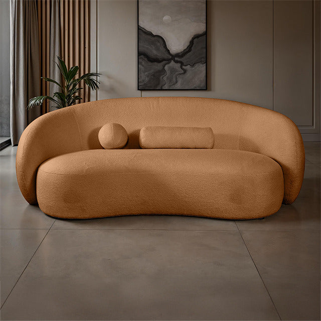Brevik Sofa, Terracotta Brown